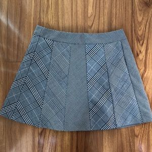 Zara Plaid Skirt